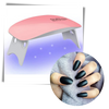 Foldable USB Gel Nail Dryer Lamp for Fast Curing Under a Minute