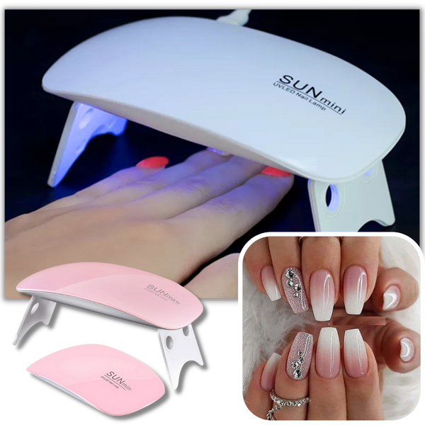 Foldable USB Gel Nail Dryer Lamp for Fast Curing Under a Minute
