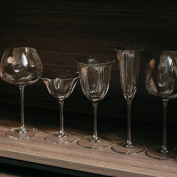 Clear Grove Wine Glass