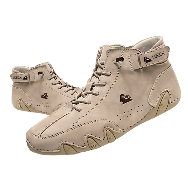 Premium Suede Sneakers With Arch Support And Lightweight Design