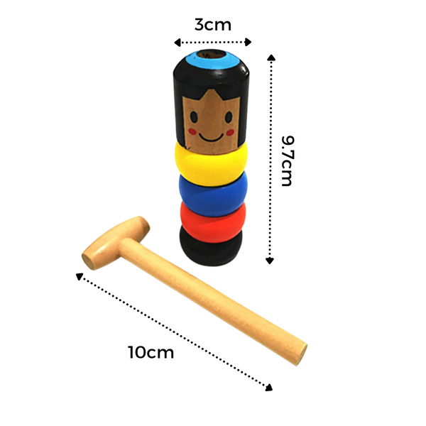 Premium Wooden Magic Man Toy That Boosts Creativity And Imagination