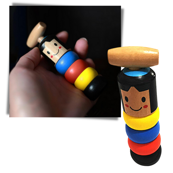 Premium Wooden Magic Man Toy That Boosts Creativity And Imagination