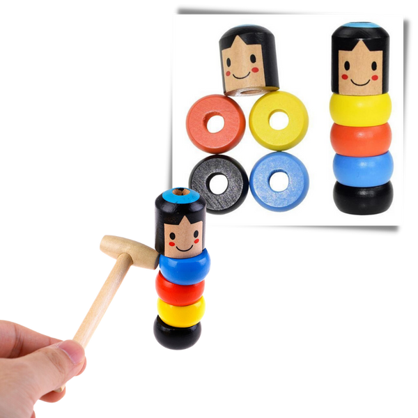 Premium Wooden Magic Man Toy That Boosts Creativity And Imagination