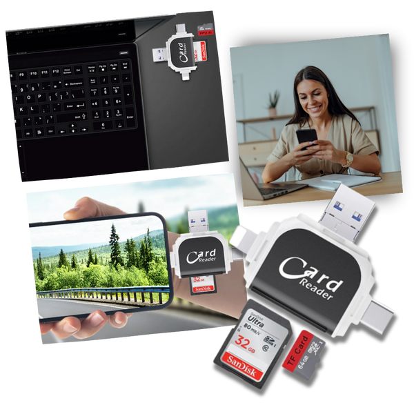 High Speed SD Card Adapter For Quick Data Transfers