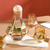 Modern Diamond Inspired Glass Tumbler 5 Piece Drinkware Set