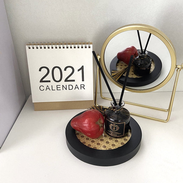 Vanity Rotatable Makeup Mirror