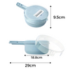 All In One Vegetable Slicer With Stainless Steel Blades