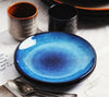 Vibrant Glaze Ceramic Shallow Plate