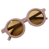 UV400 Kids Round Sunglasses for Ages 1 to 5 with Vintage Frames