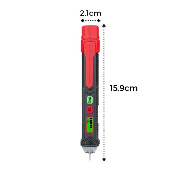 Non Contact Voltage Tester With LCD Display And Adjustable Sensitivity