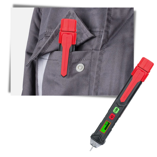 Non Contact Voltage Tester With LCD Display And Adjustable Sensitivity