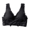 Posture-Boosting Seamless Wireless Lace Push-Up Bra