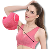 Posture-Boosting Seamless Wireless Lace Push-Up Bra