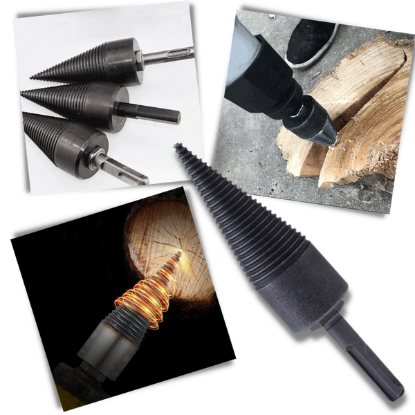Wood Splitting Drill Bit For Easy And Precise Wood Cutting