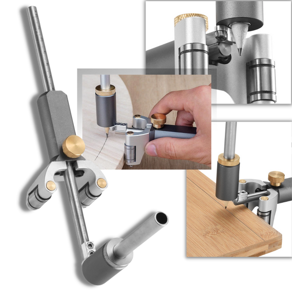 Premium Dual Function Woodworking Scribing Tool For Precise Marking