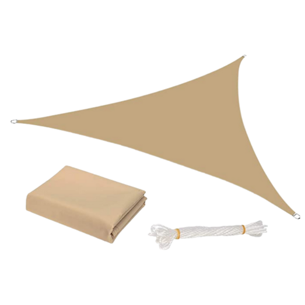 Premium Waterproof Triangle Shade Sail For Outdoor Patios