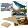 Premium Waterproof Triangle Shade Sail For Outdoor Patios