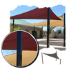 Premium Waterproof Triangle Shade Sail For Outdoor Patios