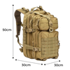 Premium 50L Waterproof Camp Backpack With Spacious Compartments