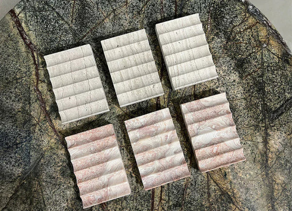 Wave Marble Soap Dish