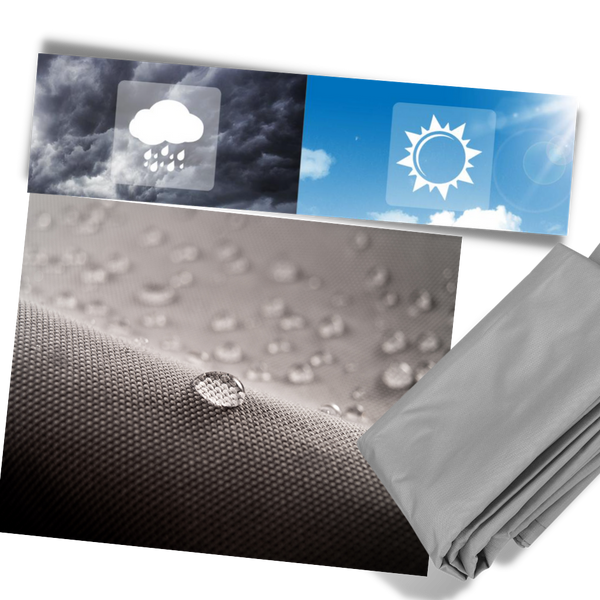 Weatherproof Rectangular Sun Shade Sail With Wide Coverage