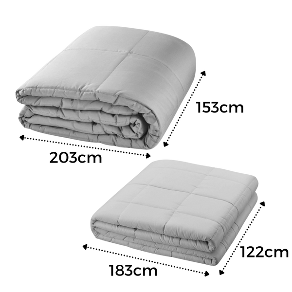 Luxurious Weighted Blanket With Deep Pressure Therapy For Better Sleep