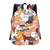 Chic Cat Inspired Daypack With Ample Room And Locking Zippers