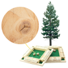 Wooden Dice Game for Learning Math and Family Fun Activities
