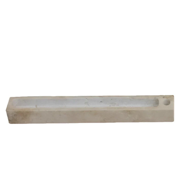 Zen Strata Travertine Incense Holder