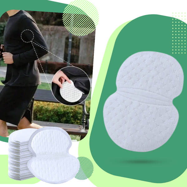 Ultra Thin Absorbent Armpit Sweat Pads for All Day Dry Comfort