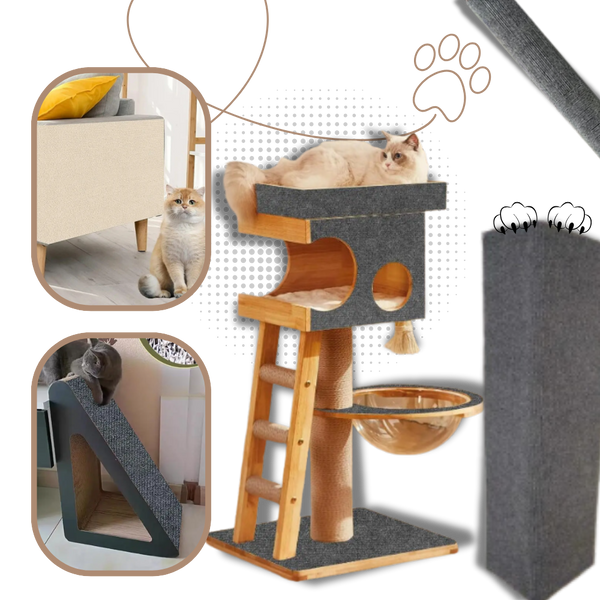 Adhesive Wall Mount Cat Scratch Pad For Furniture Protection