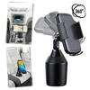 Premium 360 Degree Gooseneck Cup Holder Phone Mount For Hands Free Driving