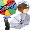 Adjustable Hands Free Umbrella Hat For Sun And Rain Protection