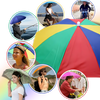 Adjustable Hands Free Umbrella Hat For Sun And Rain Protection