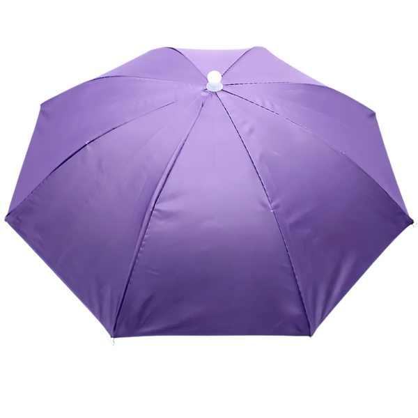 Adjustable Hands Free Umbrella Hat For Sun And Rain Protection