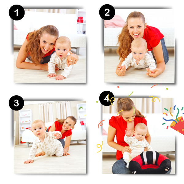 Adjustable Hygienic Baby Seat Cushion For Safe Seating Comfort