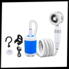 Premium Portable Outdoor Shower With Adjustable High Pressure Flow