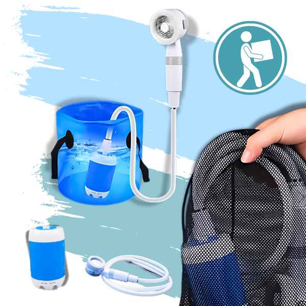 Premium Portable Outdoor Shower With Adjustable High Pressure Flow