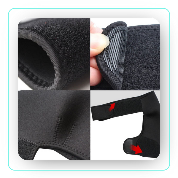 Adjustable Shoulder Support Brace For Pain Relief And Mobility