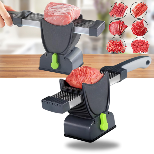 Manual Meat Slicer With Adjustable Thickness For Precise Slices