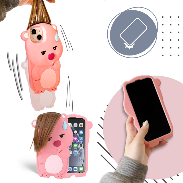 Pink iPhone Case With Edge To Edge Protection And Shock Absorption