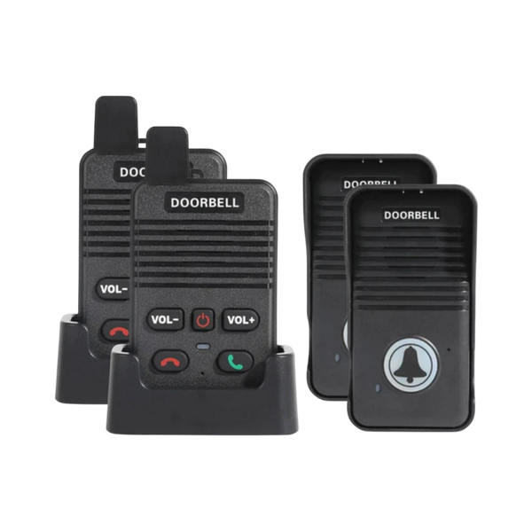Intercom Doorbell With Hands Free Communication And Clear Audio