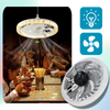 Premium Ceiling Fan With Remote And Integrated Ambient Light