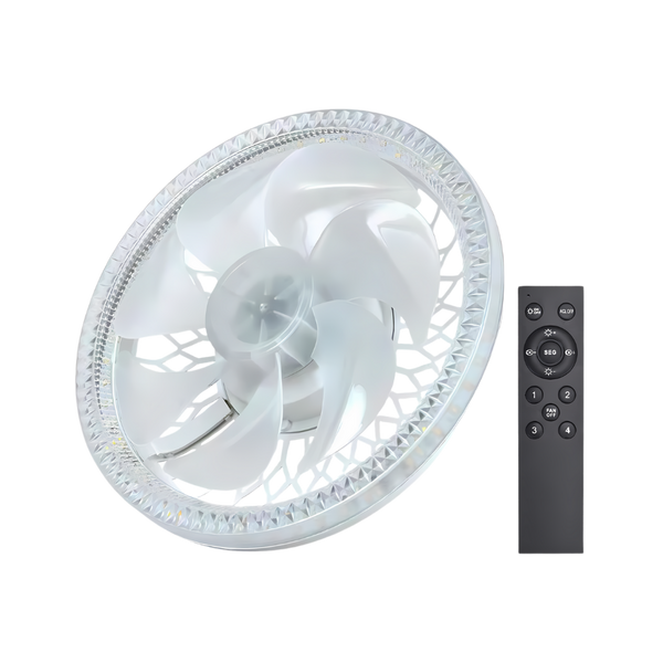 Premium Ceiling Fan With Remote And Integrated Ambient Light