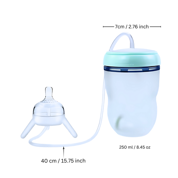 Premium Self Feeding Baby Bottle With Anti Colic Valve For Easy Feeding