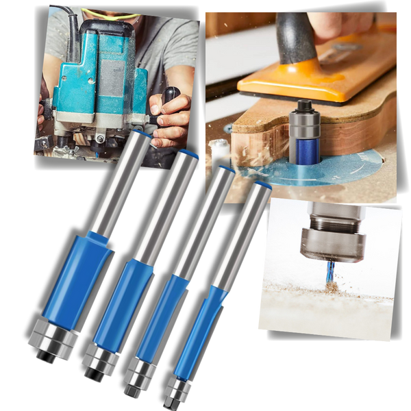 Anti Kick Wood Router Bits With Safety Guard For Precise Cuts