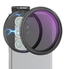 Phone Camera Lens With Variable Light Control And Leak Resistant Design