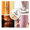 Magnetic Curtain Clips For Leakproof Light Control And Neat Drapes