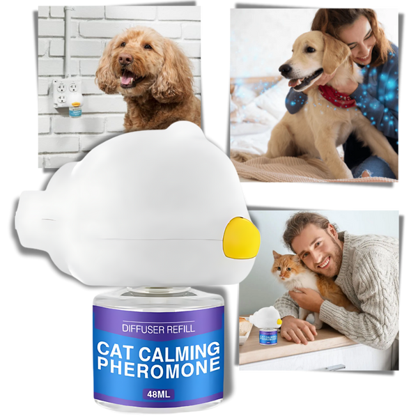 Pet Anxiety Relief Device With Natural Pheromones For Calmer Pets