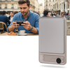 Slim Magnetic Power Bank With Foldable Kickstand And Dual Charging